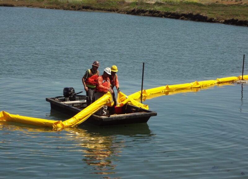 Turbidity Curtain Deployment